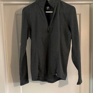 REI Men's Dark Gray Zip-Up Sweater